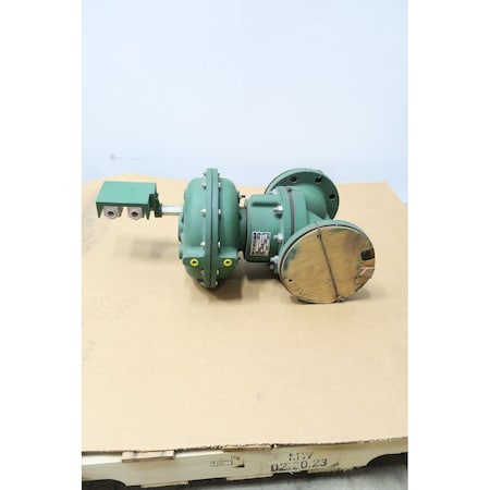 Century Instruments Pneumatic Iron Flanged 4In Diaphragm Valve 630C